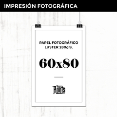 Impresión Fotográfica 60x80