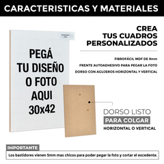 Pack Portarretratos Autoadhesivos 30x42 - comprar online