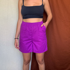 Short linum roxo - comprar online