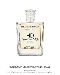 Perfume For Women Eau de Parfum Helene Deon HD Dream HD Girl HD Beuatiful Life 50ml (3 unidades) na internet