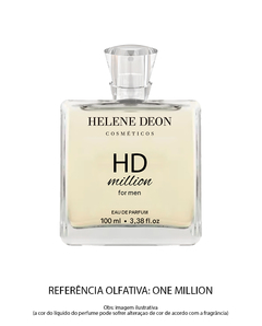 Perfume For Men Eau de Parfum Helene Deon HD One HD Million HD Victory 100ml (3 unidades) - HELENE DEON COSMÉTICOS