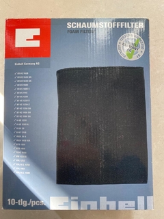 Filtro de paño para aspiradora 1820 x 10 unidades - Tienda Einhell