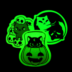 Pack Spooktacular! Stickers Glow in the Dark - comprar online