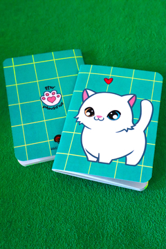 Libreta Gatito Blanco