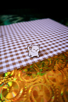 Pin Gatito Blanco