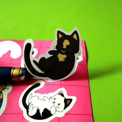 Plancha de stickers: GATITOS 1 - All About Cats