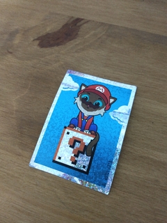 Sticker Mario Cat