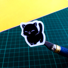 Plancha de Stickers: Mini Panteritas - All About Cats