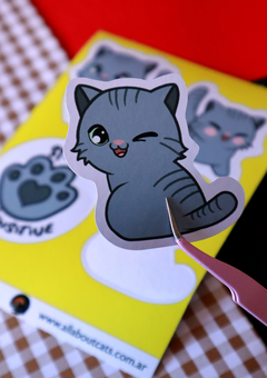 Plancha de Stickers: Gato Romano - comprar online
