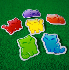 Pack de Stickers Gatigomitas - comprar online