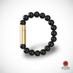 Furador charutos LES FINES LAMES Bracelete brass onyx S