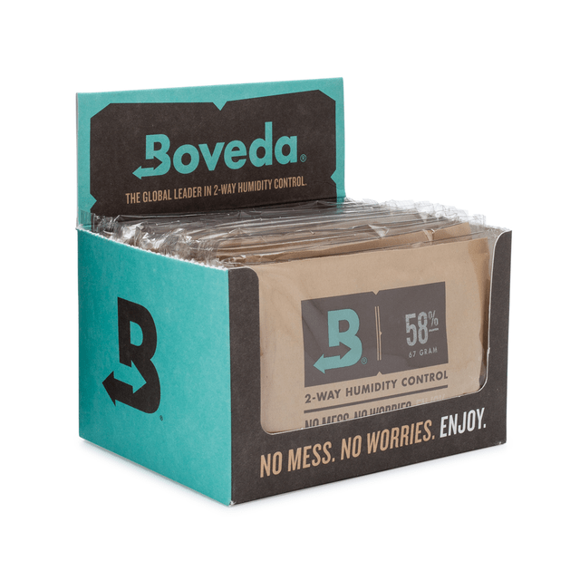 BOVEDA 58% - 67g c/12un umidificador ervas fumos alimentos