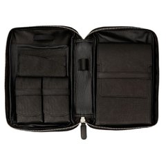 Porta charutos NERONE Travel Case couro preto vintage PC - comprar online