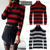 Sweater Polera Striped Rayada Aesthetic Nu Grunge