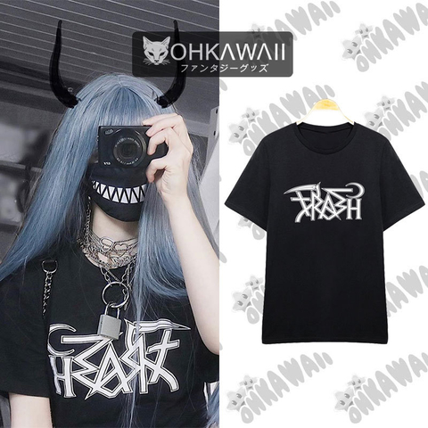 Trash Gang Remera Unisex Algodón Aesthetic