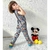 Macacão Infantil com Zíper Mickey Cinza - comprar online