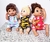 Kit roupa para Boneca Baby Alive