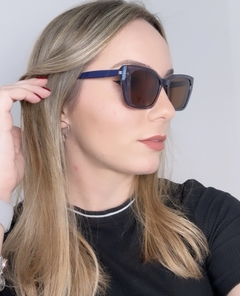 CLIP ON - 1605 - AZUL TRANSPARENTE + 2 LENTES SOLARES - comprar online