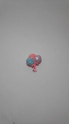 Balões Rosa com coração
