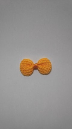 Laço de Crochê Amarelo