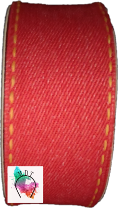 Fitas Decorativas Jeans Sinimbu - Vermelha - comprar online