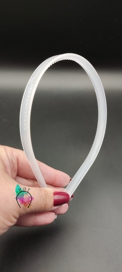 Tiara Pente Silicone 10mm - Inquebrável - comprar online