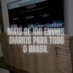 Cordão Baiano 4mm + Ping. São Jorge | PRATA 925 - Souza Joias ® | Desde 2018 | Prata 925/950