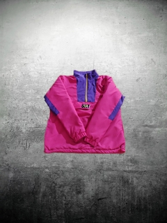 Anorak Skt retro fucsia liviana