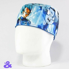 Gorro Tela Antifluido DB Vegeta Azul