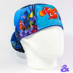 Gorro Tela Antifluido Nemo Blue Reef - comprar online