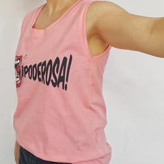 Musculosa Poderosa Rosa - tienda online
