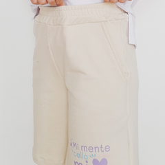 Pantalon Corto Mi Corazon Natural - Despertate