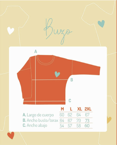 Buzo Amor Propio Blanco - tienda online