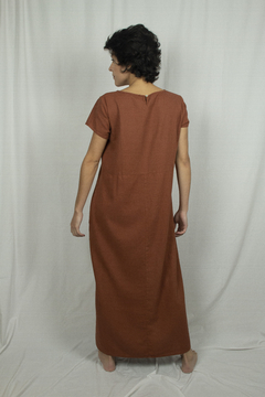 Vestido basicão - Roupas femininas de linho | Loja Jane Oliveira