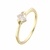 Anillo cubic gold
