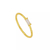 Anillo Cord Cubic Gold