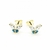 Pasante lightblue butterfly gold (unidad)