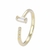 Anillo Ava Square Regulable Gold