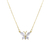 Cadena Cubic Butterfly Gold