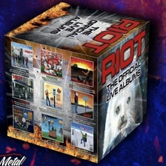 RIOT - THE OFFICIAL LIVE ALBUNS (BOX COMPLETO)
