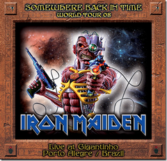 IRON MAIDEN - SOMEWHERE BACK IN TIME WORLD TOUR 2008 - LIVE AT GIGANTINHO, PORTO ALEGRE, BRAZIL (2CD) (IMP/ARG)