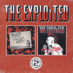 THE EXPLOITED - PUNKS NOT DEAD / ON STAGE (DIGIPAK)(2CDS)