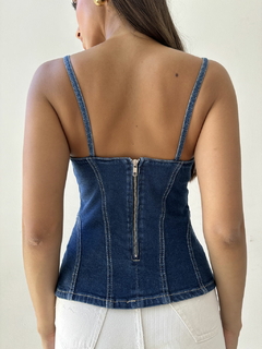 Imagen de Denim Bustier Indigo