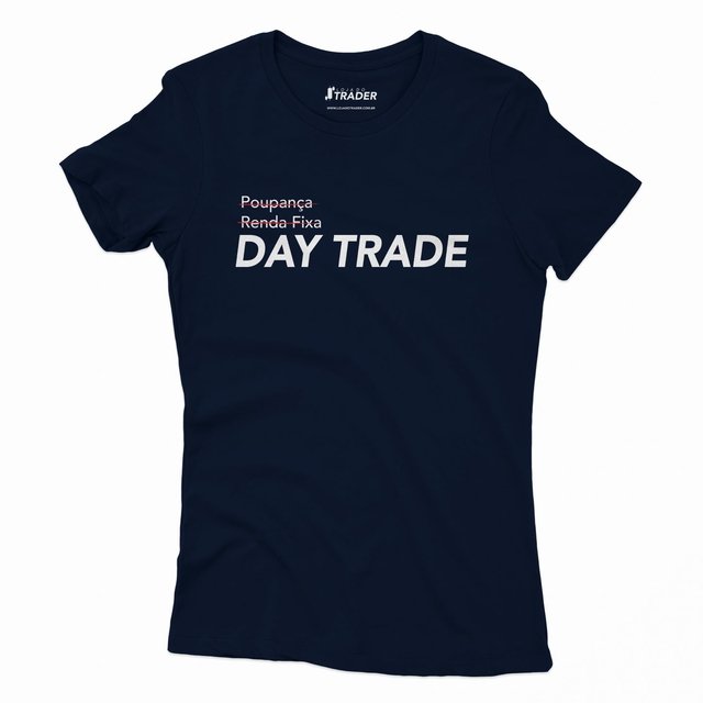 Camiseta Feminina PRF Day Trade - Loja do Trader