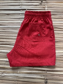 Short Linho Vermelho - comprar online