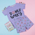 Pijama KIDS VERANO DONAS LILA - comprar online