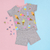 Pijama KIDS VERANO HELADITOS GRIS - comprar online