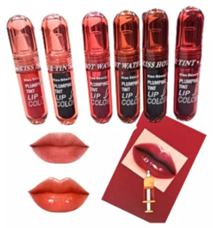 LIP TINT PLUMPING - KISS BEAUTY (COLORES SURTIDOS)