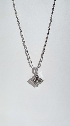 Cadena Dalia plata - AfroditaStudio