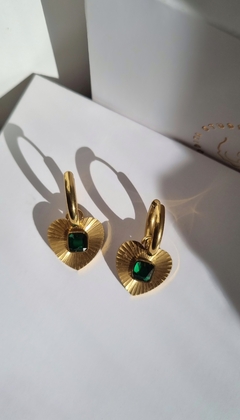 Aros Emerald (par) - comprar online